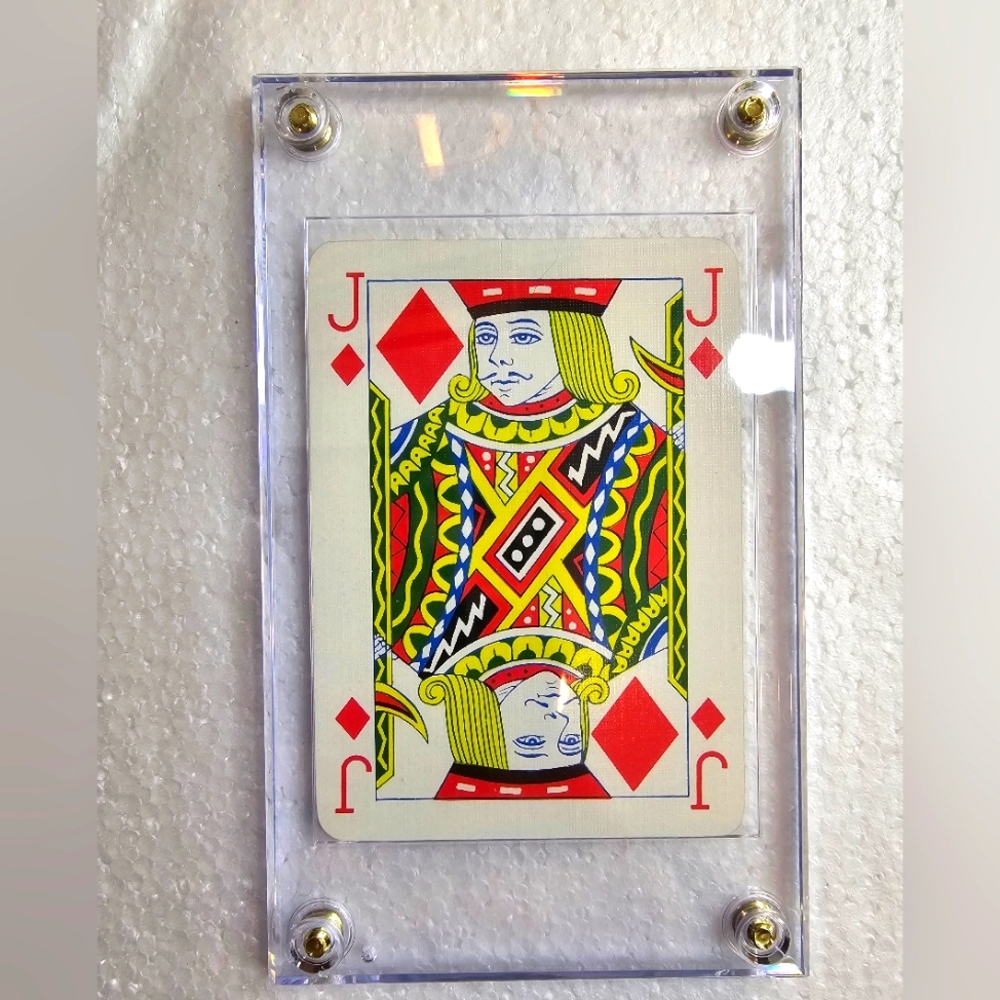 Single Louis Vuitton Playing Card (J ♦️)